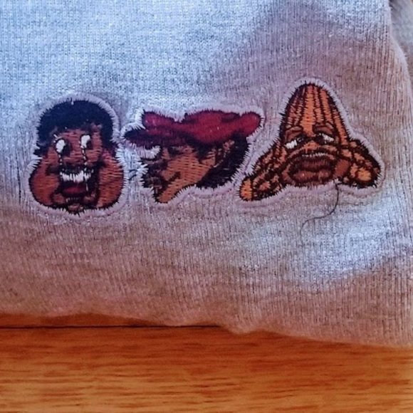 Vintage Men's 2X Platinum FUBU Long Sleeved Polo Shirt  - Fat Albert & the Gang - Picture 4 of 12